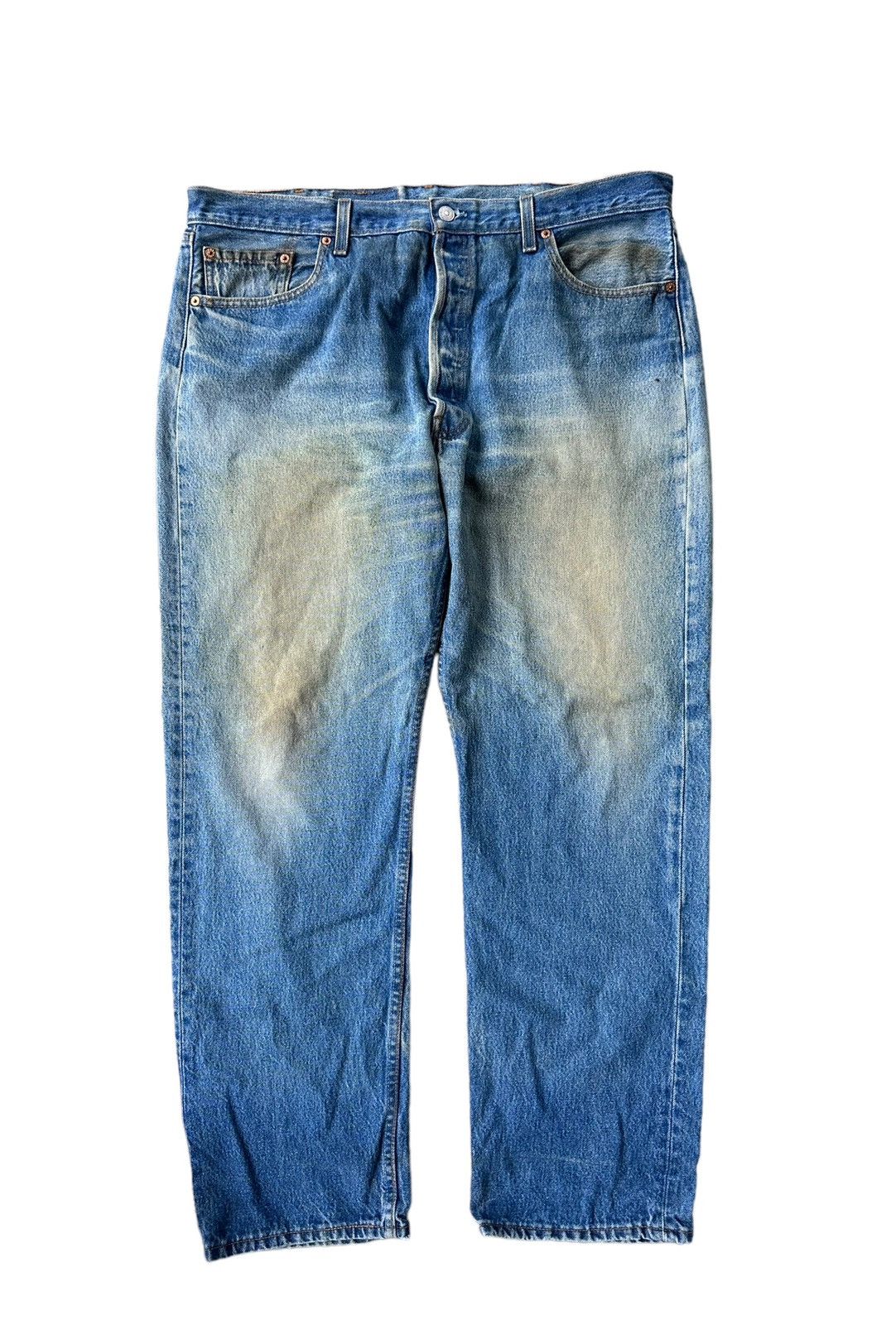 Levi's Vintage 90s Levi’s 501 top button 511 denim jeans Size US 38 / EU 54 - 1 Thumbnail