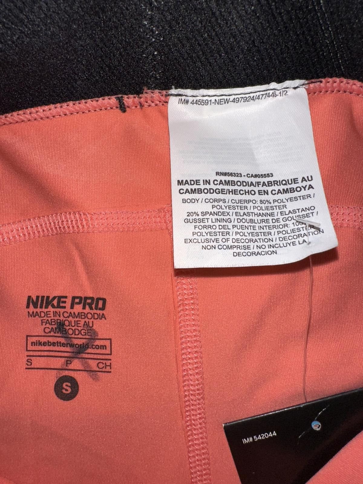 Nike Nike Women’s Pro 3.0" Compression Shorts Size 28" / US 6 / IT 42 - 4 Thumbnail