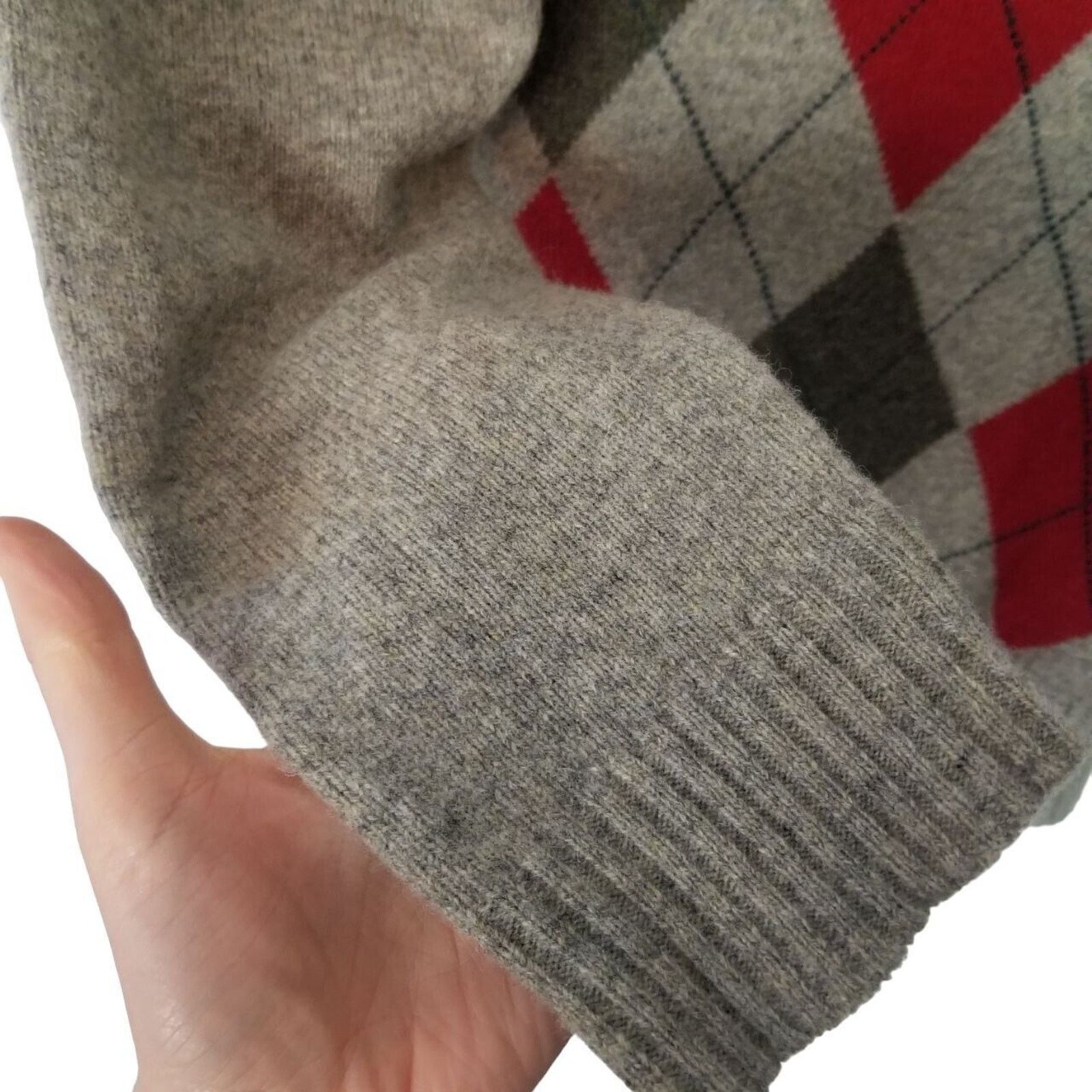 J.Crew J. Crew Lambswool Argyle Grandpa Sweater Dad Teachercore Size US L / EU 52-54 / 3 - 4 Thumbnail