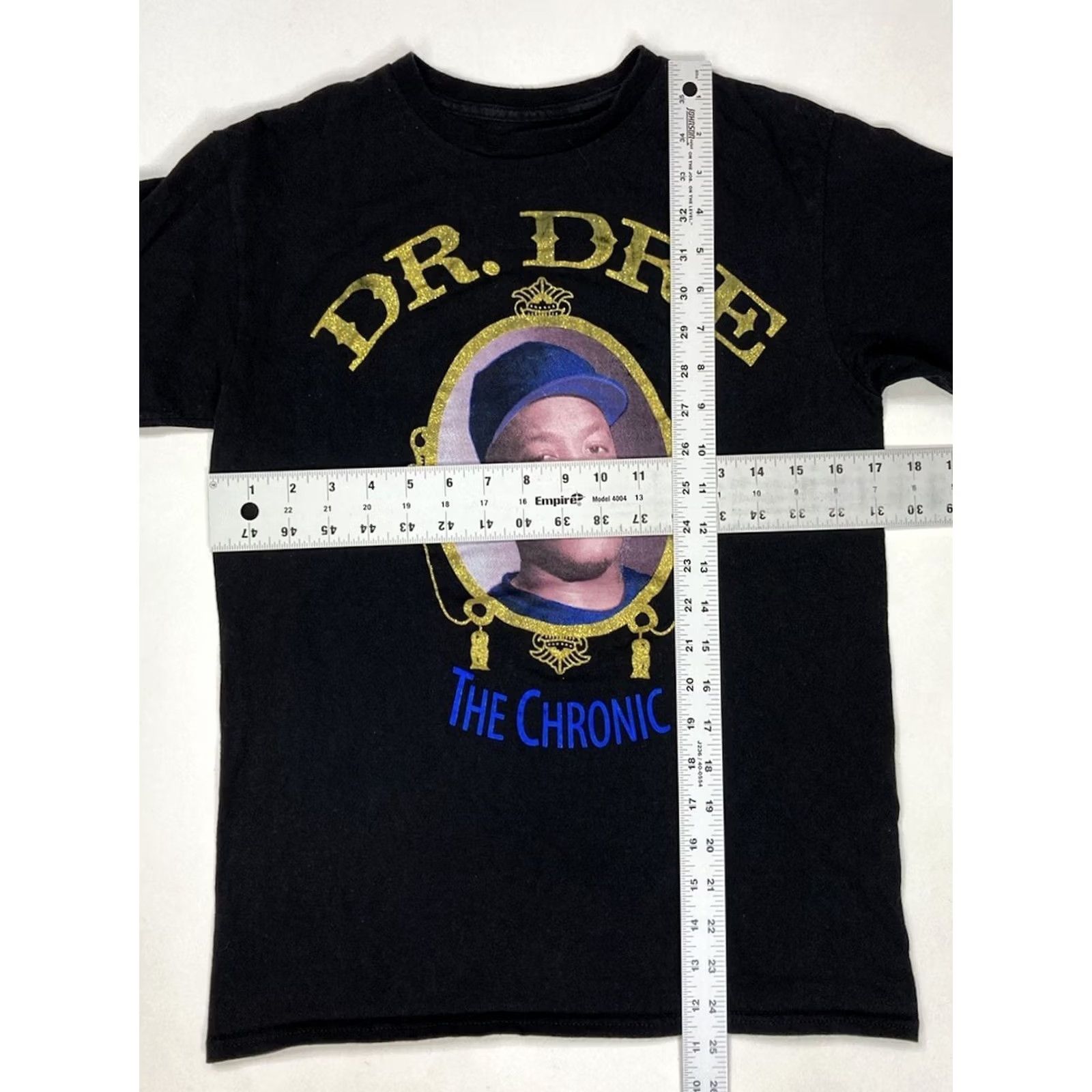 Vintage VINTAGE Death Row Records Dr Dre The Chronic T-Shirt Women Small Black Crew Neck Short Sleeve Pullover Casual Hip Hop Music 90s G Size S / US 4 / IT 40 - 5 Thumbnail