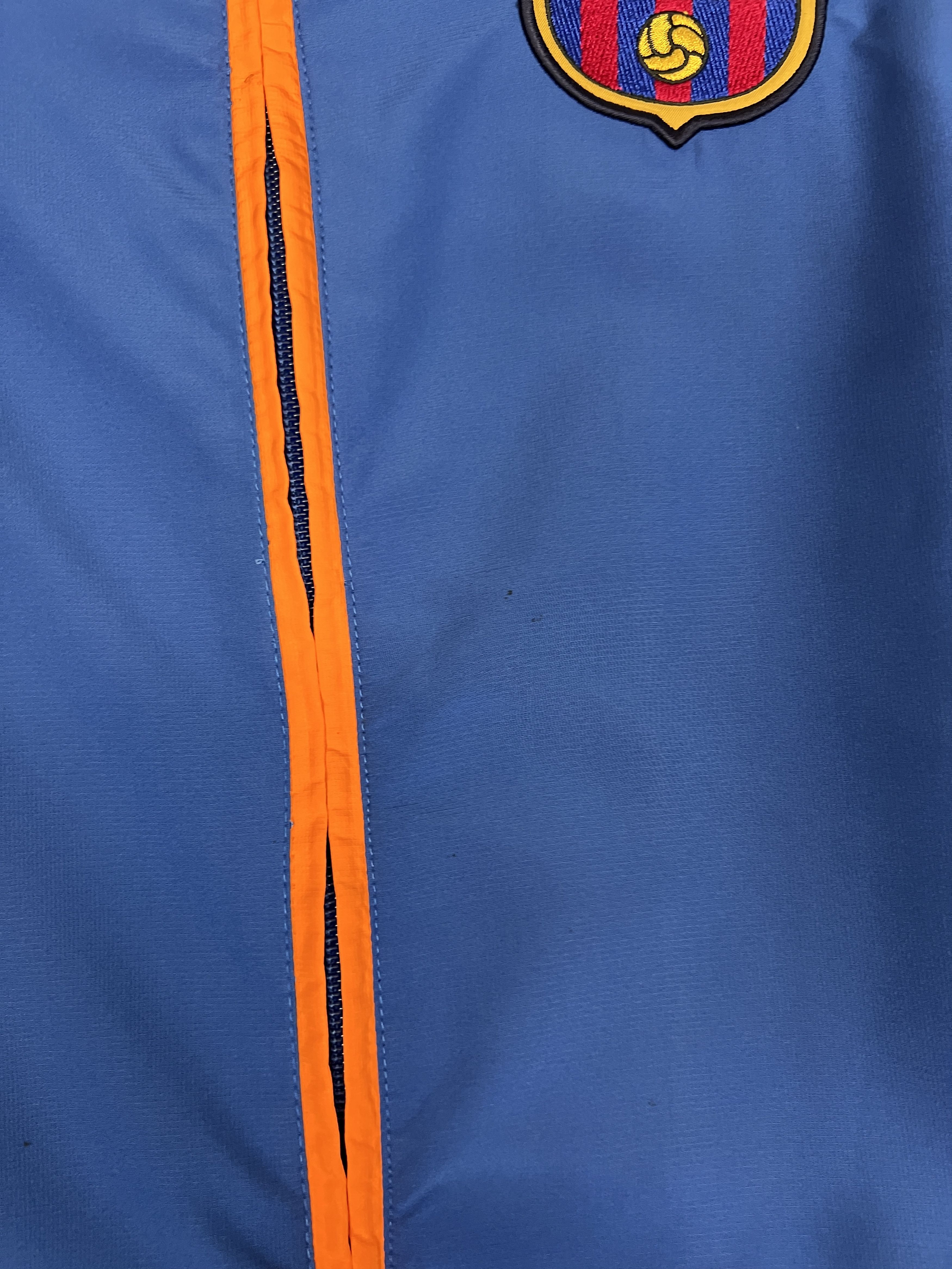 Nike Vintage Nike Barcelona Football Jacket Soccer Track Top Blue Size US L / EU 52-54 / 3 - 8 Thumbnail
