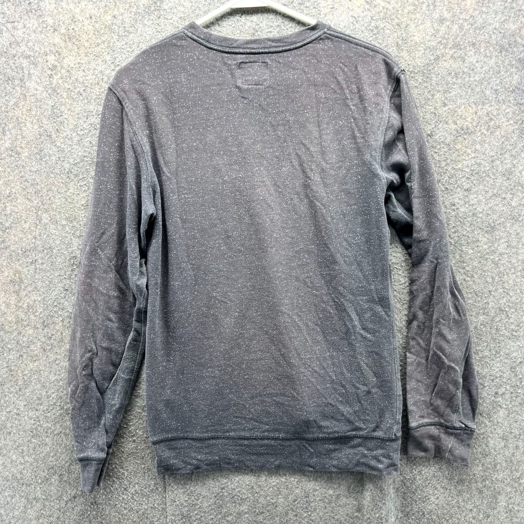 Quiksilver VINTAGE Quiksilver Sweatshirt Mens Small Blue Heather Crewneck Pullover Pocket Cotton Size US S / EU 44-46 / 1 - 2 Thumbnail