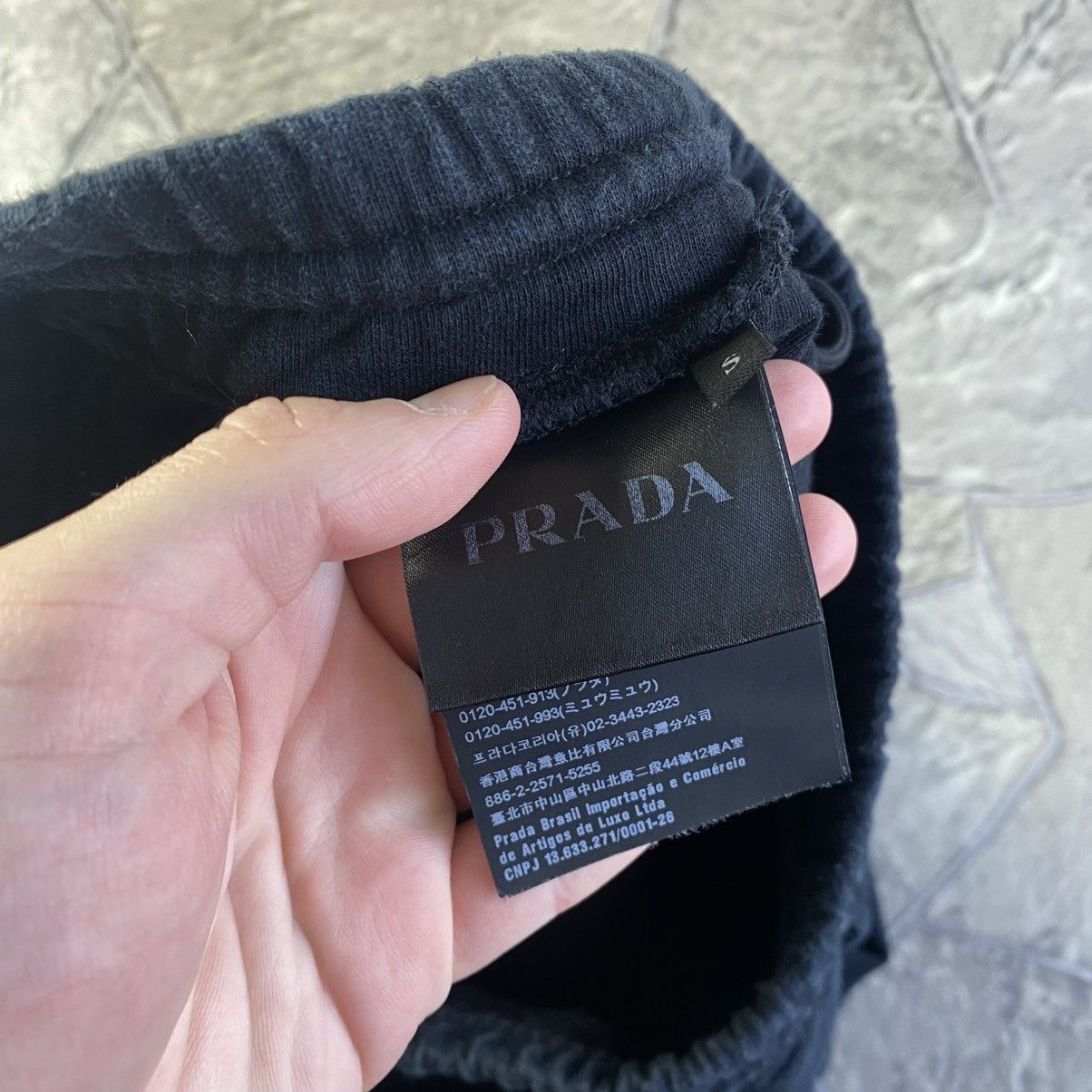 Prada Vintage Prada Red Tab Sweatpants Size US 30 / EU 46 - 10 Thumbnail