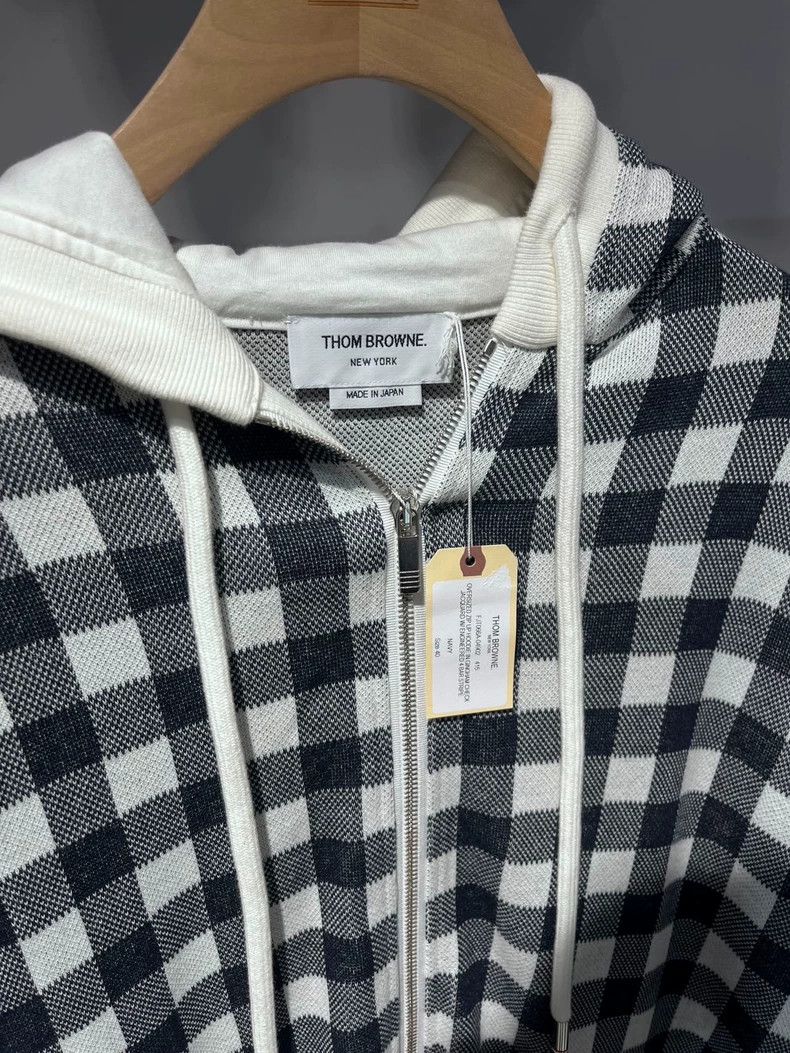 Thom Browne Thom Browne Grid Leisure Jacket Size S / US 4 / IT 40 - 2 Thumbnail