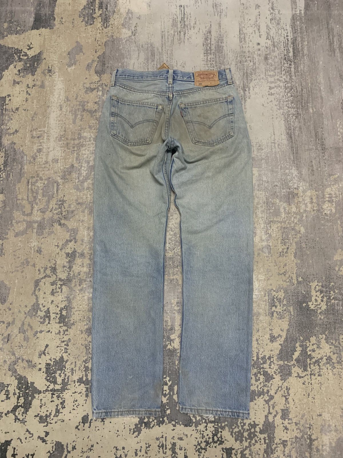 Levi's Vintage Levis 501 Rusty Jeans Distressed Denim Size US 31 - 9 Thumbnail