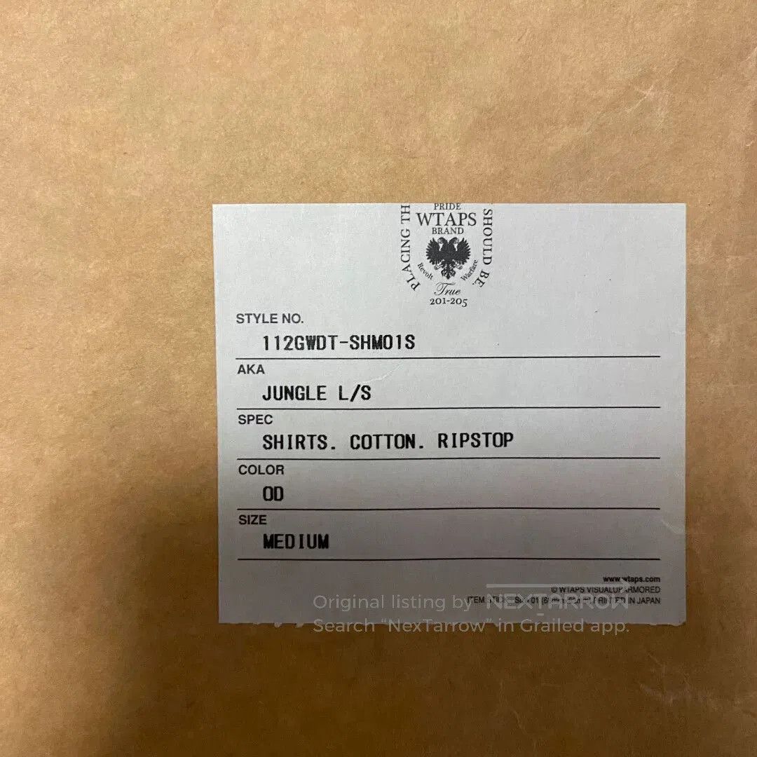 Wtaps Wtaps 11AW Osaka Limited Bone Shirt. Size US M / EU 48-50 / 2 - 8 Thumbnail
