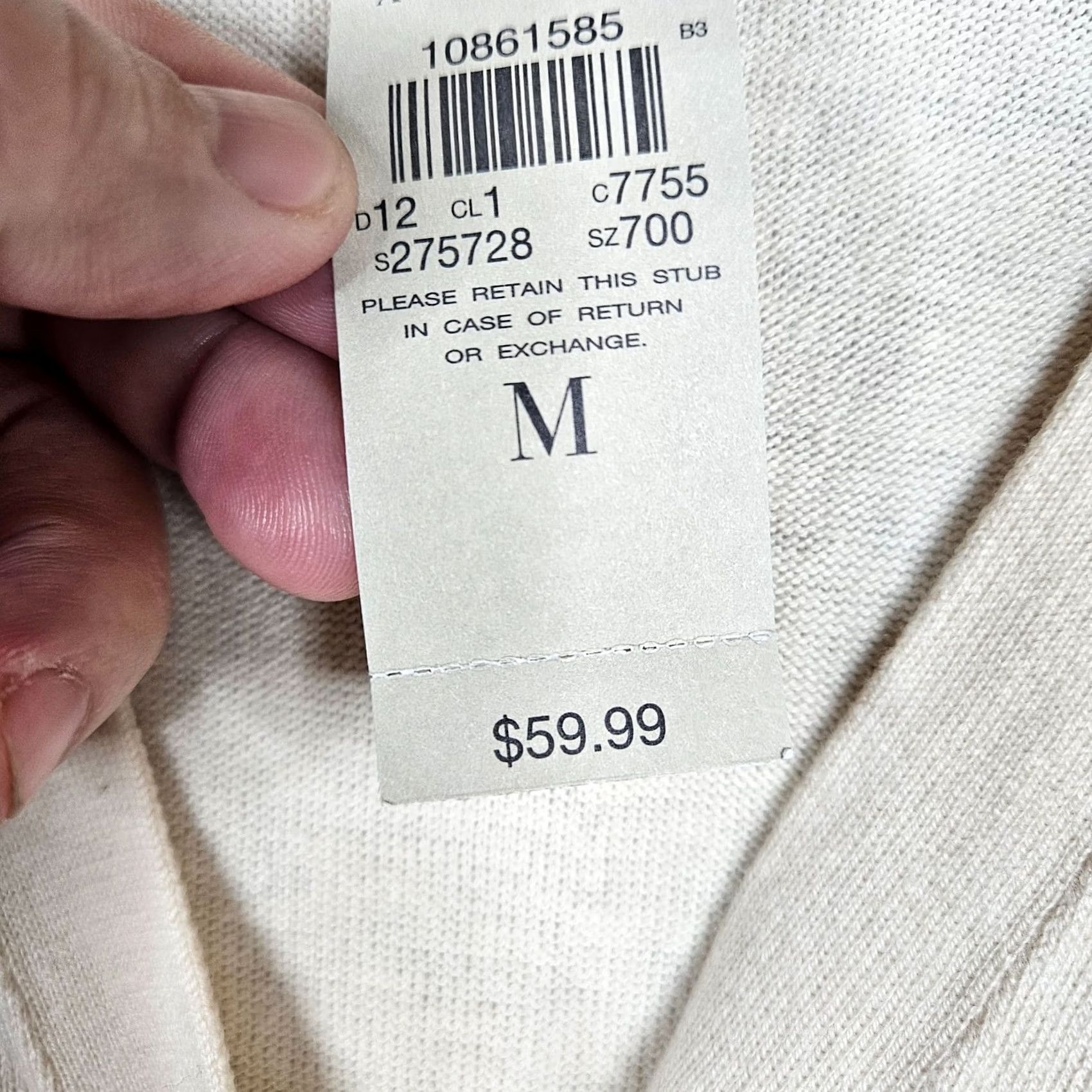 Ann Taylor ANN TAYLOR Women's V-Neck Cardigan Size M NEW Size M / US 6-8 / IT 42-44 - 6 Thumbnail