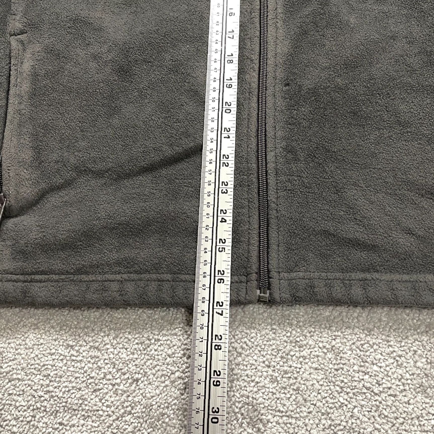 Vintage Columbia Vest Mens XL Fleece Steens Mountain Full Zip Stand-Up Collar Gray Pockets Hiking Jacket/Coat Vintage No Size US XL / EU 56 / 4 - 7 Thumbnail