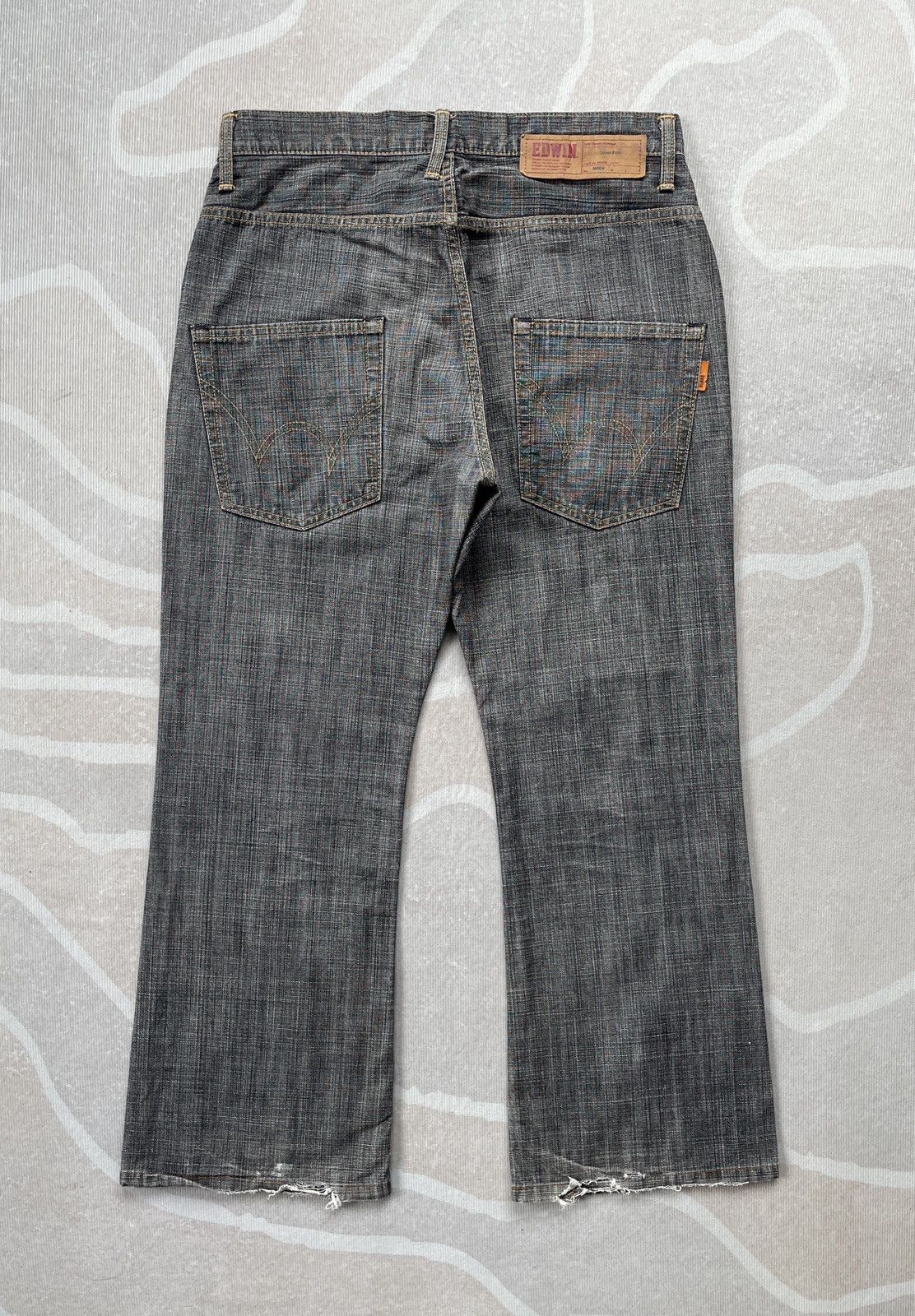 Edwin Edwin 505dx Loose Flare Jeans Size US 32 / EU 48 - 3 Thumbnail