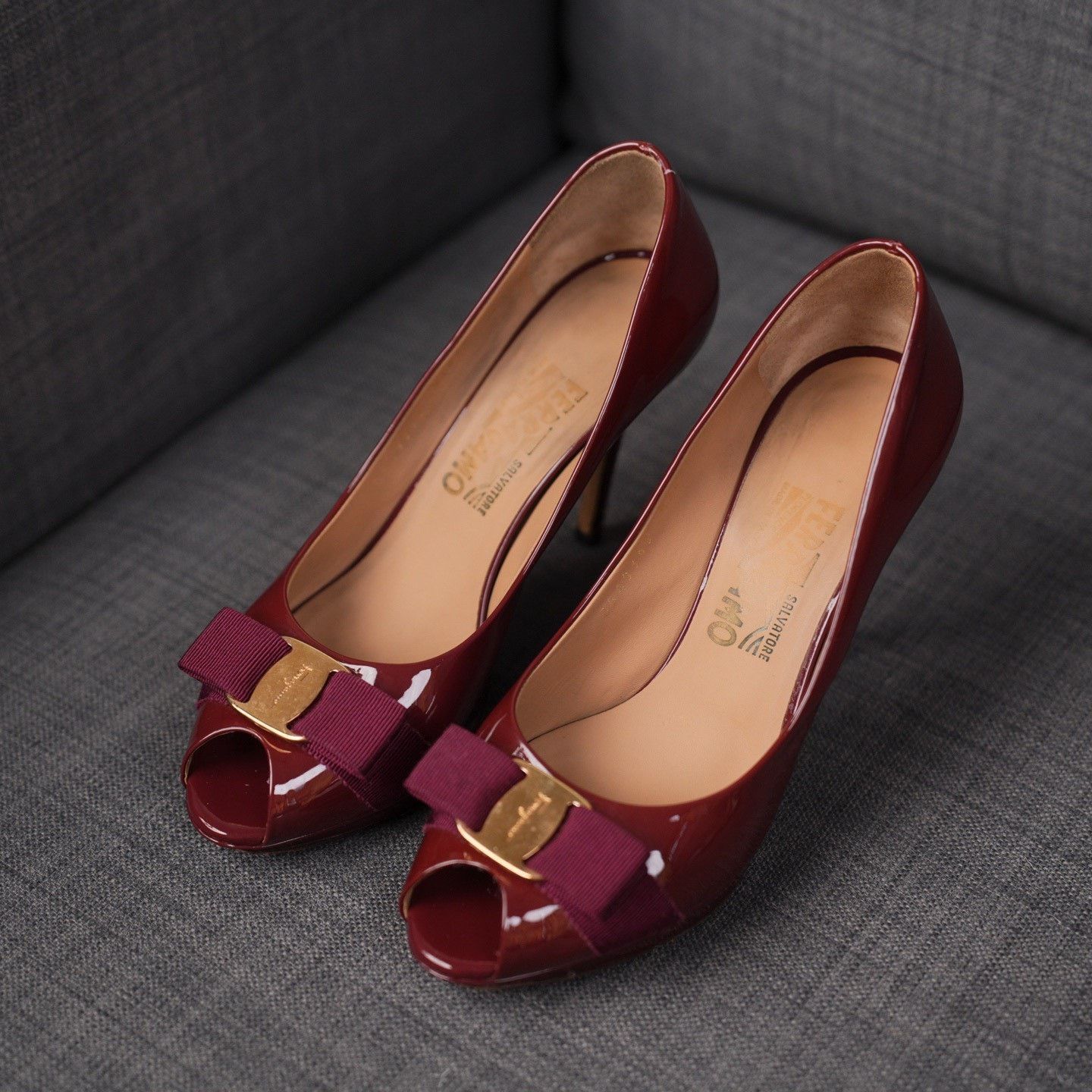 Salvatore Ferragamo Salvatore Ferragamo Red Lowtop Sneakers us_7 Women Size US 7 / IT 37 - 1 Thumbnail