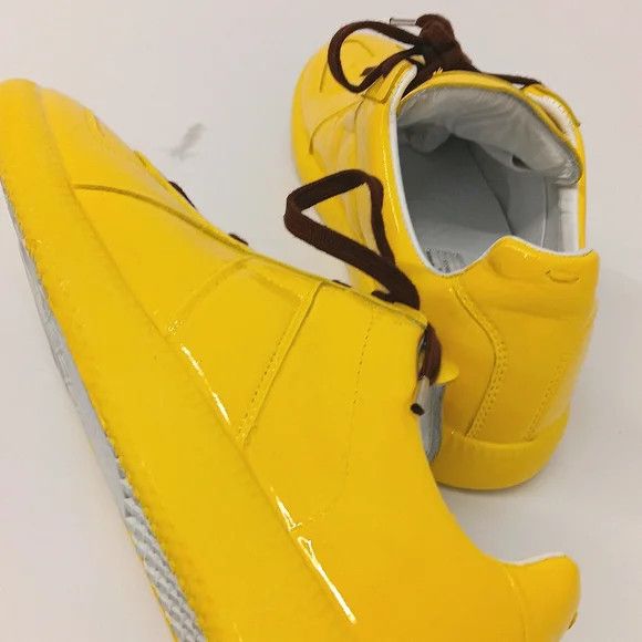 Maison Margiela Maison Margiela Yellow Patent The Replica Low Sneakers -EU39 Size US 9 / IT 39 - 7 Thumbnail