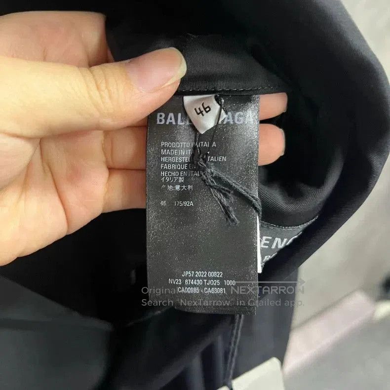 Balenciaga Balenciaga Black Wool Blend Blazer. Size US S / EU 44-46 / 1 - 3 Thumbnail