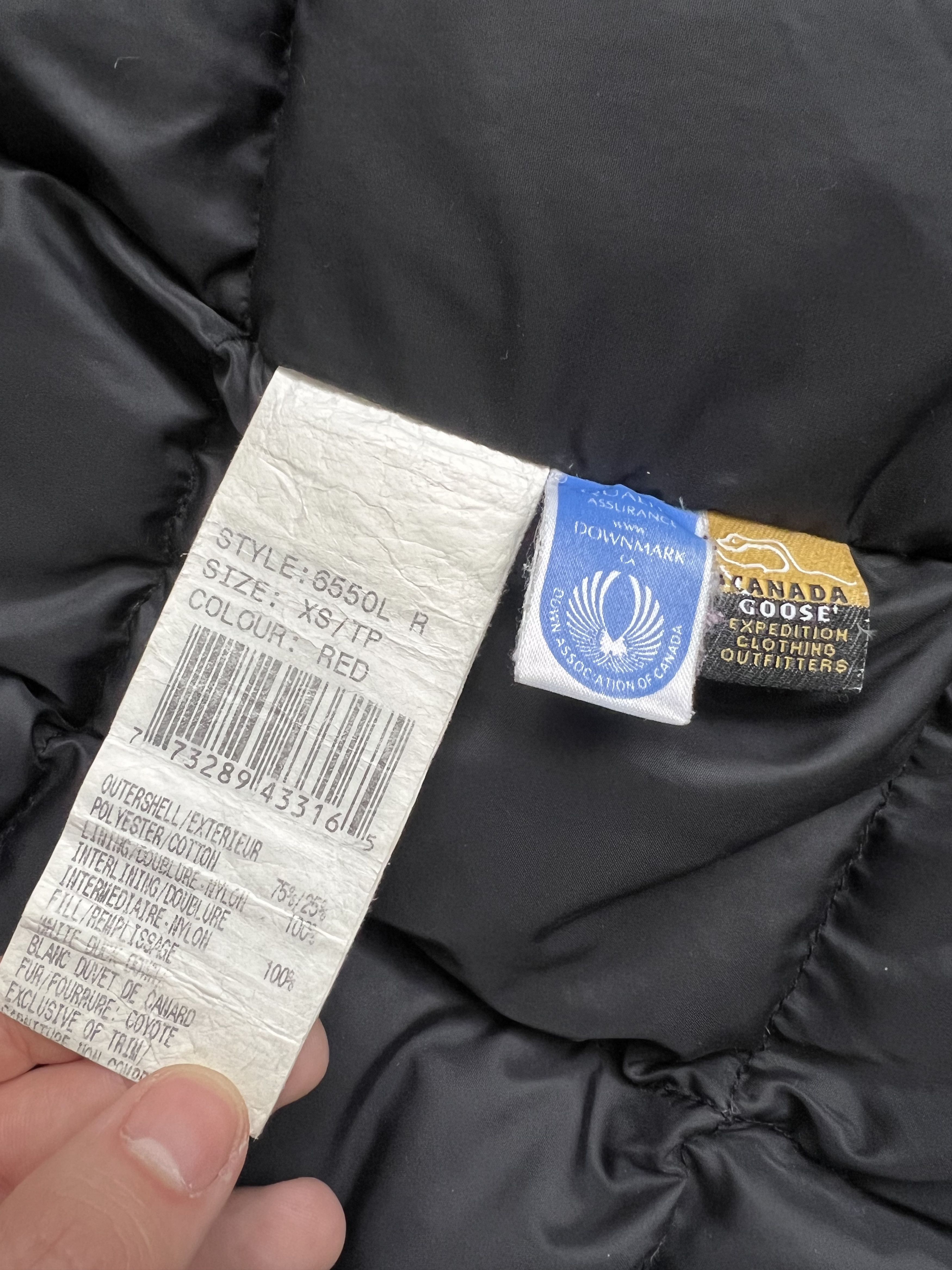 Canada Goose CANADA GOOSE LADIES TRILLIUM PARKA - Red 6550L R Down Size XS / US 0-2 / IT 36-38 - 8 Thumbnail