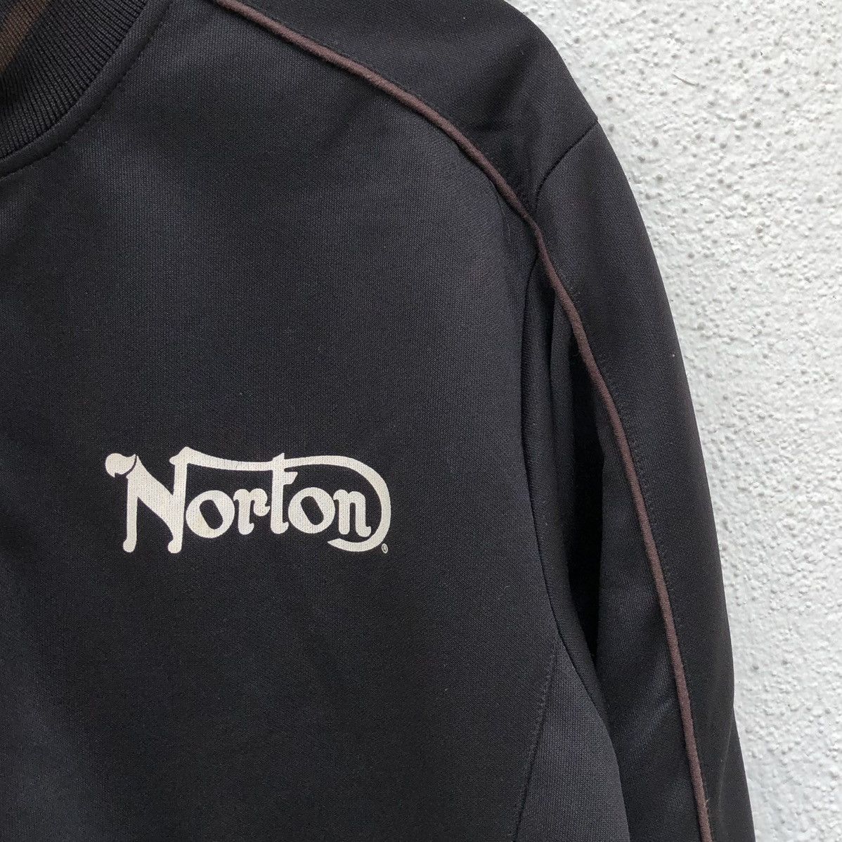 Norton Norton Motorcycles Black Track Jacket Size US L / EU 52-54 / 3 - 5 Thumbnail