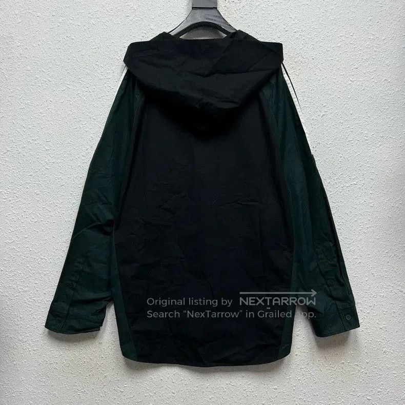 Balenciaga Balenciaga Adidas Collaborative Hooded Shirt Jacket Coat. Size US XS / EU 42 / 0 - 2 Thumbnail
