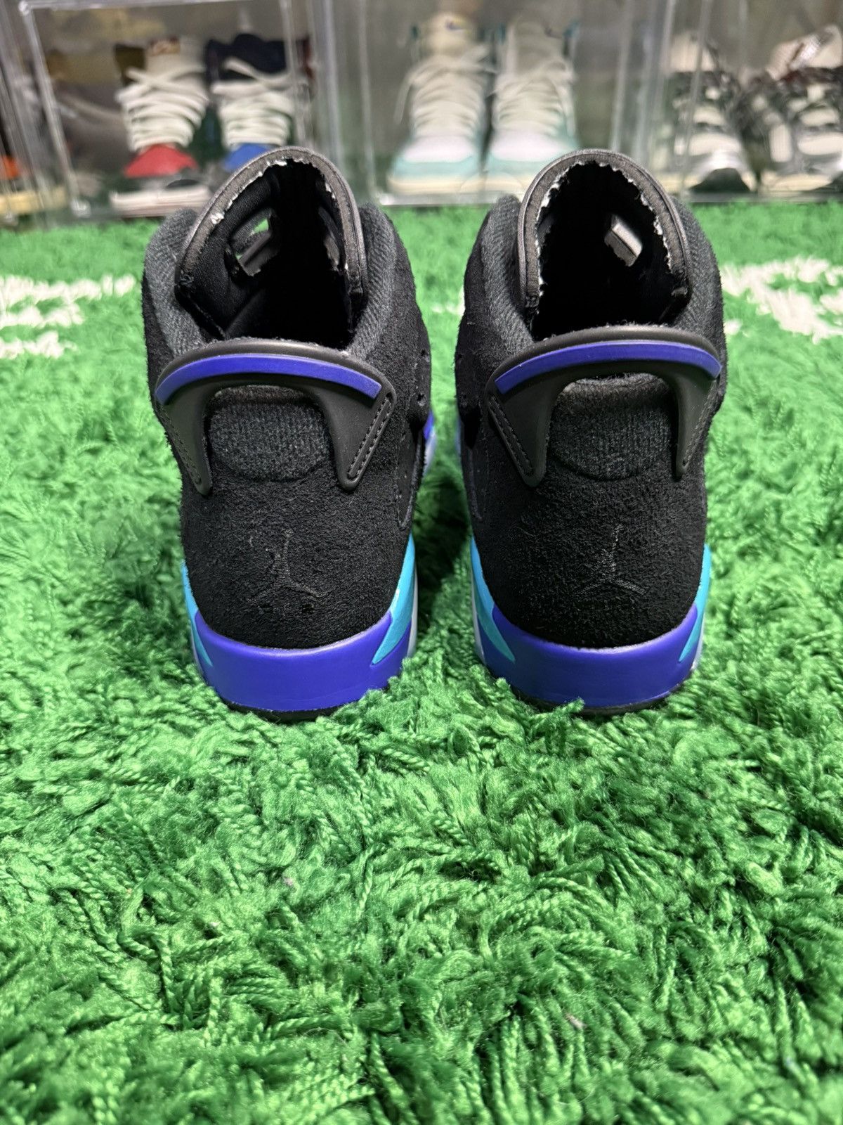 Jordan Brand × Nike Air Jordan 6 Retro GS Aqua Size 6.5Y/8W vnds Size US 6.5 / EU 39-40 - 5 Thumbnail