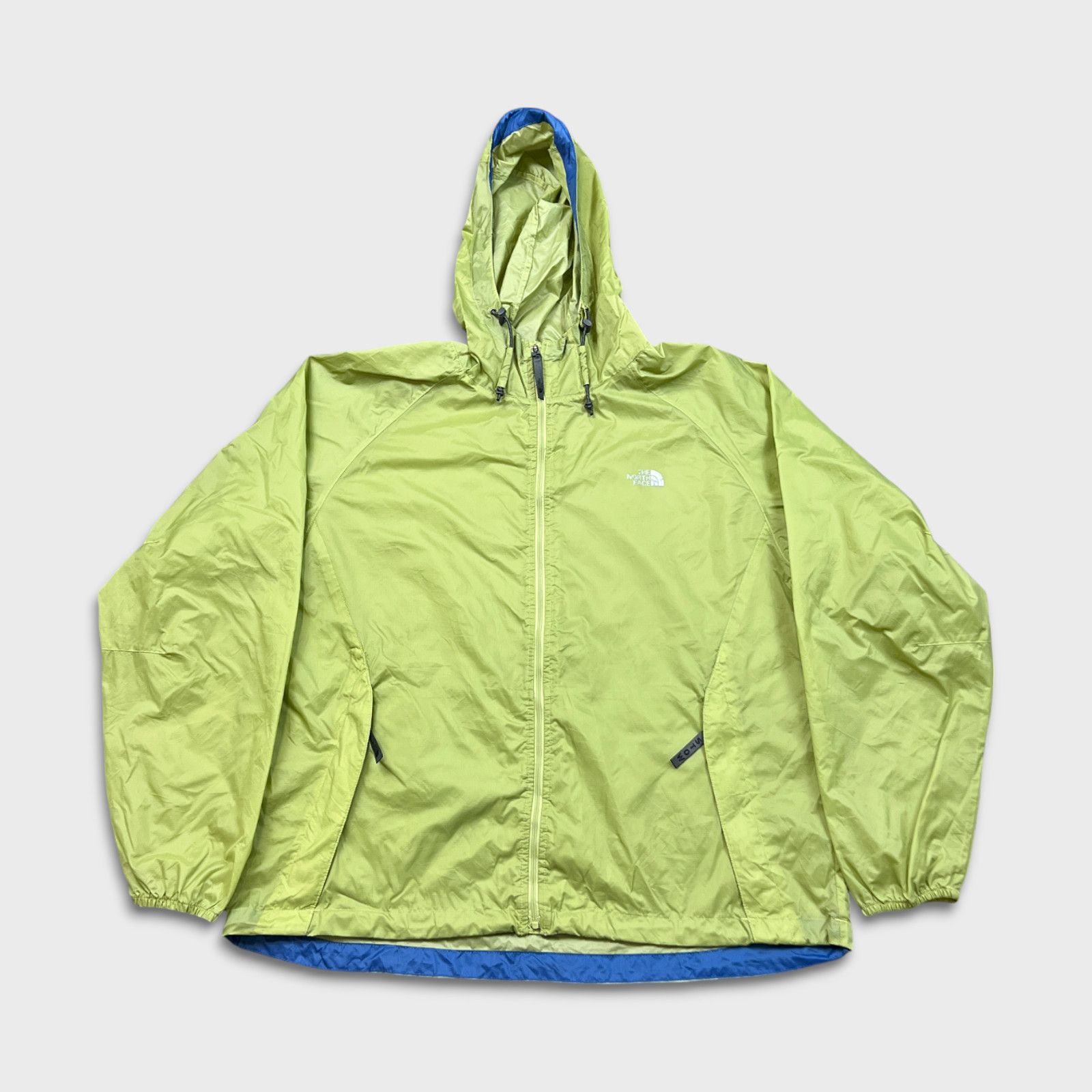 The North Face × Vintage The North Face Jacket Large Zip Outdoor Hooded Windbreaker Size L / US 10 / IT 46 - 1 Thumbnail