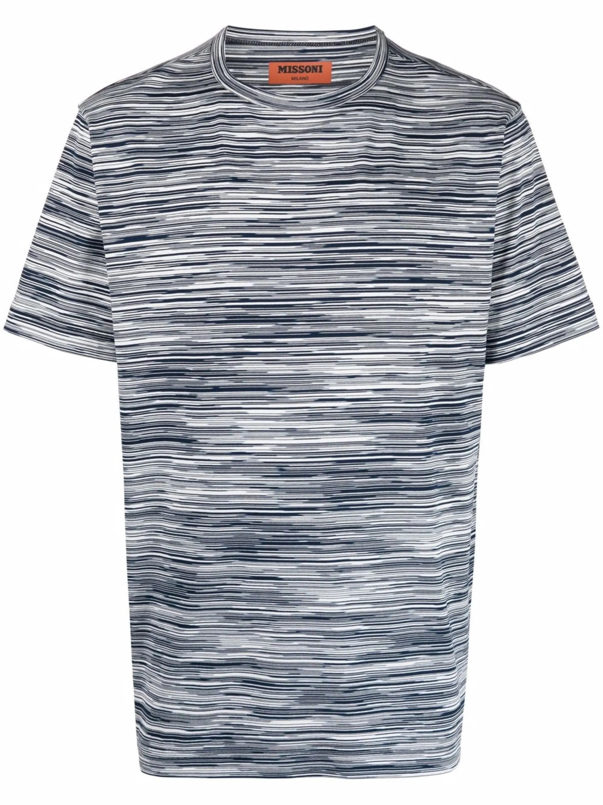 Missoni o1y0225 Crewneck T-Shirt in Multicolor Size US XXL / EU 58 / 5 - 1 Thumbnail