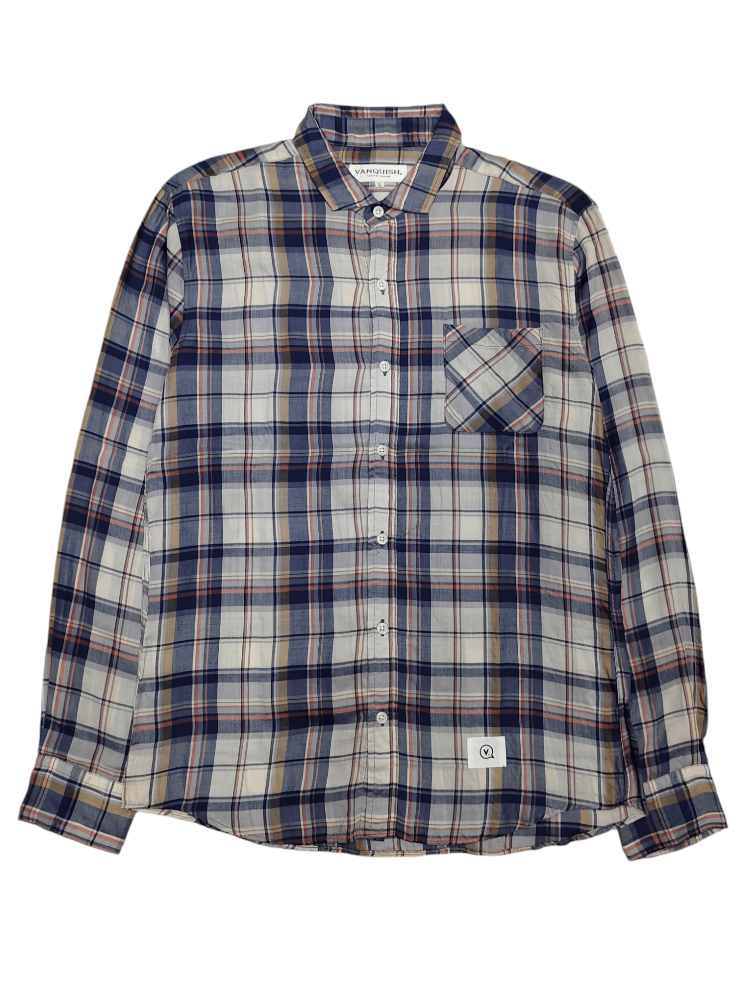 DOPE🇯🇵Vanquish🇯🇵 Fragment Design Tartan Shirt