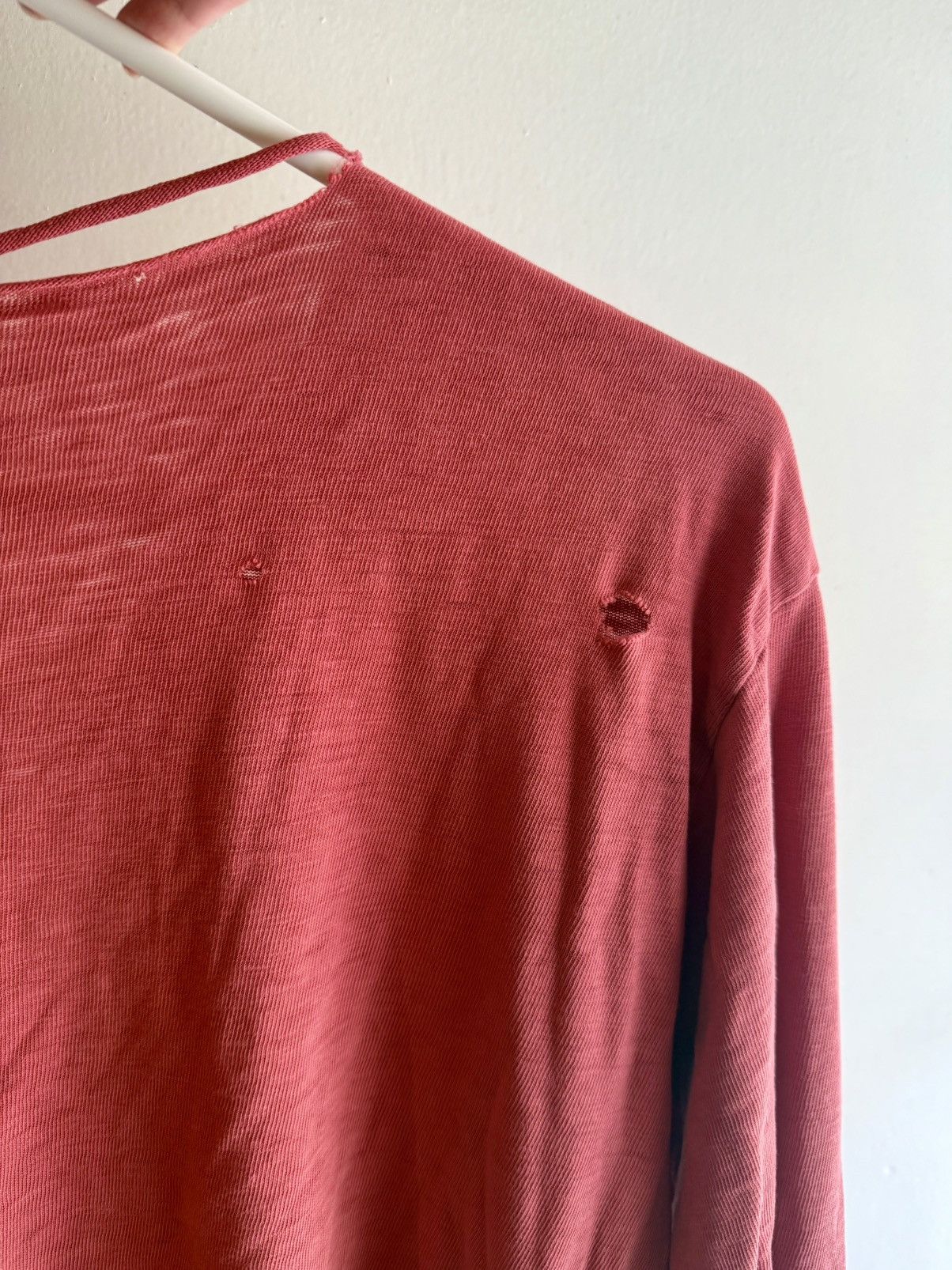 Kapital Thrashed and rare early 2000s long sleeve slub shirt Size US M / EU 48-50 / 2 - 3 Thumbnail