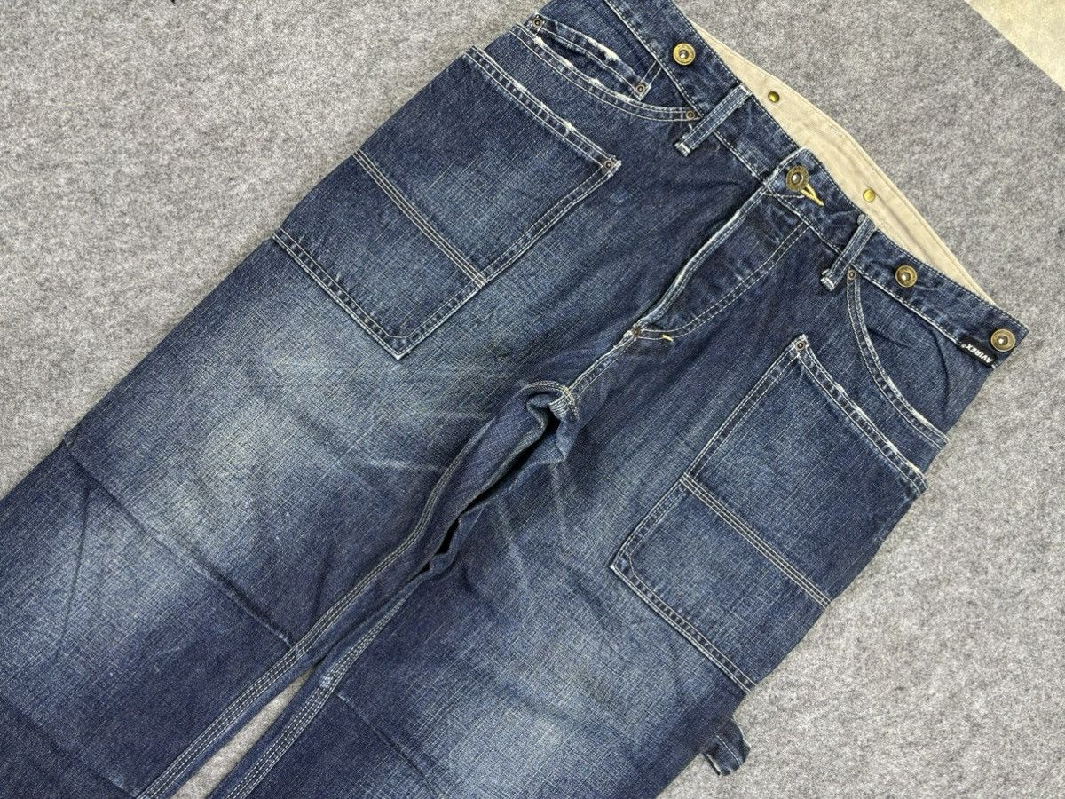 Avirex 💥Baggy💥AVIREX Military Multi Round Pocket Denim F711 Size US 32 / EU 48 - 12 Thumbnail