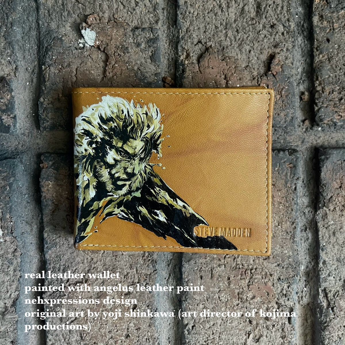 Steve Madden Metal Gear [Nehx] Custom Steve Madden Wallet Size ONE SIZE - 5 Thumbnail