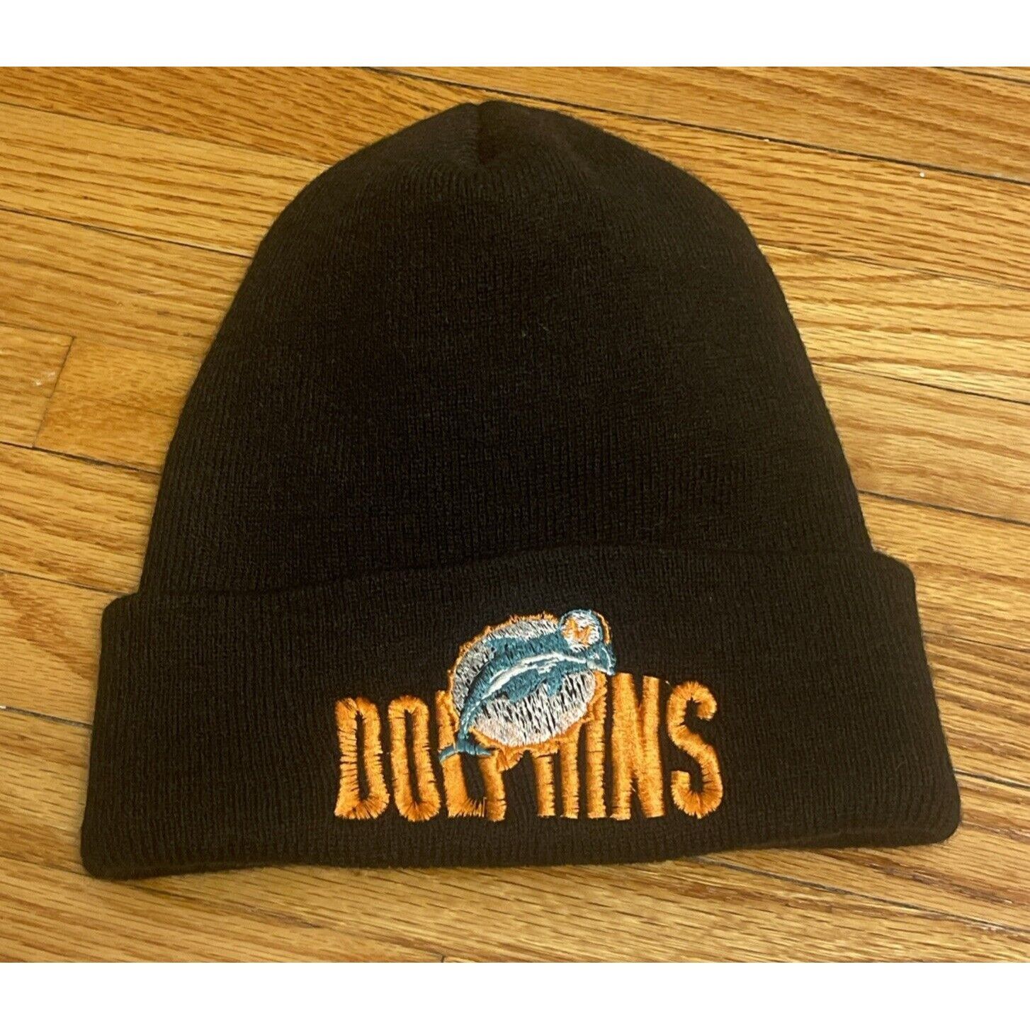 Other Vintage 90s Miami Dolphins NFL Florida Football Cuffed Winte Size ONE SIZE - 1 Thumbnail