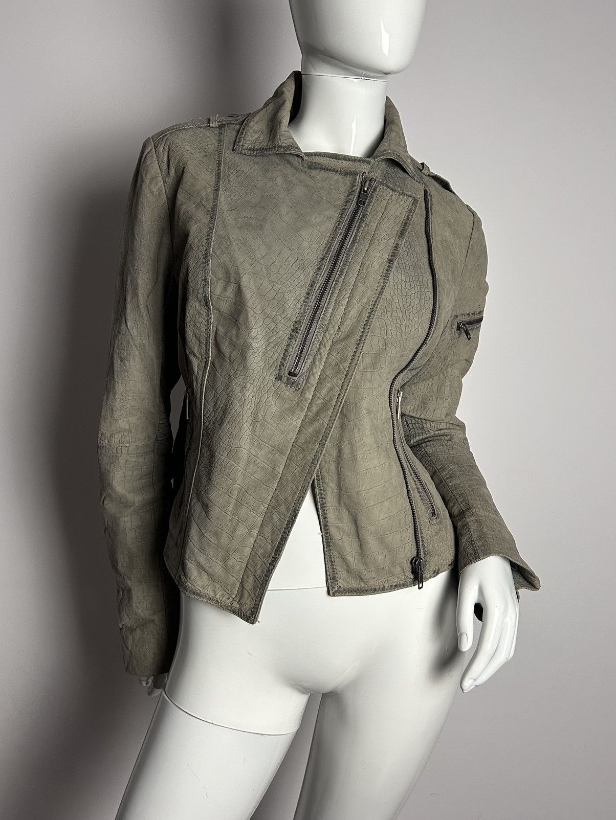 Other Vintage python leather jacket with zipper details Size S / US 4 / IT 40 - 7 Thumbnail