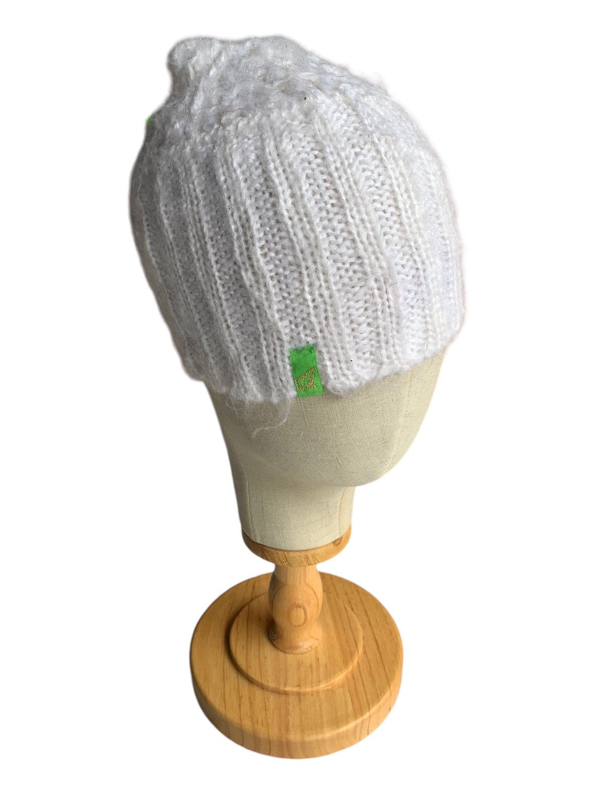 Handmade × Volcom Volcom Handmade Knit crochet Rare Hairy distressed beanie Size ONE SIZE - 4 Thumbnail