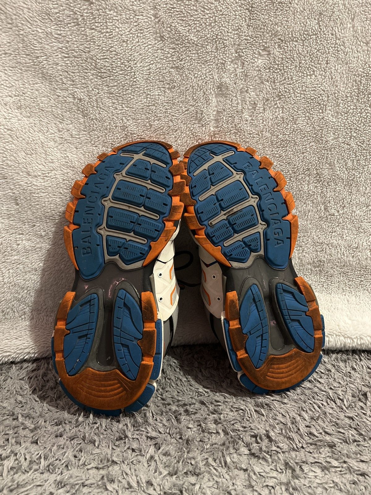 Balenciaga Balenciaga track (orange grey) Size US 12 / EU 45 - 5 Thumbnail