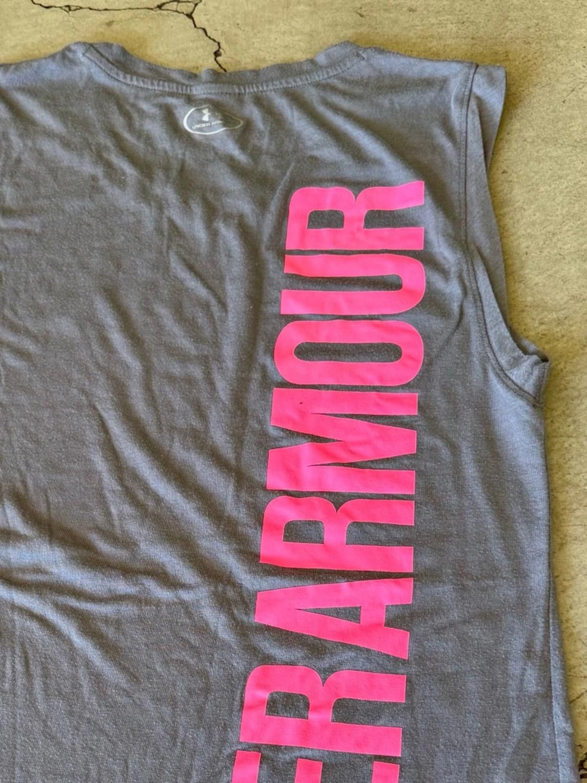Under Armour Under Armour / Vertical Logo Tunic Tank / Gray Pink Size M / US 6-8 / IT 42-44 - 7 Thumbnail