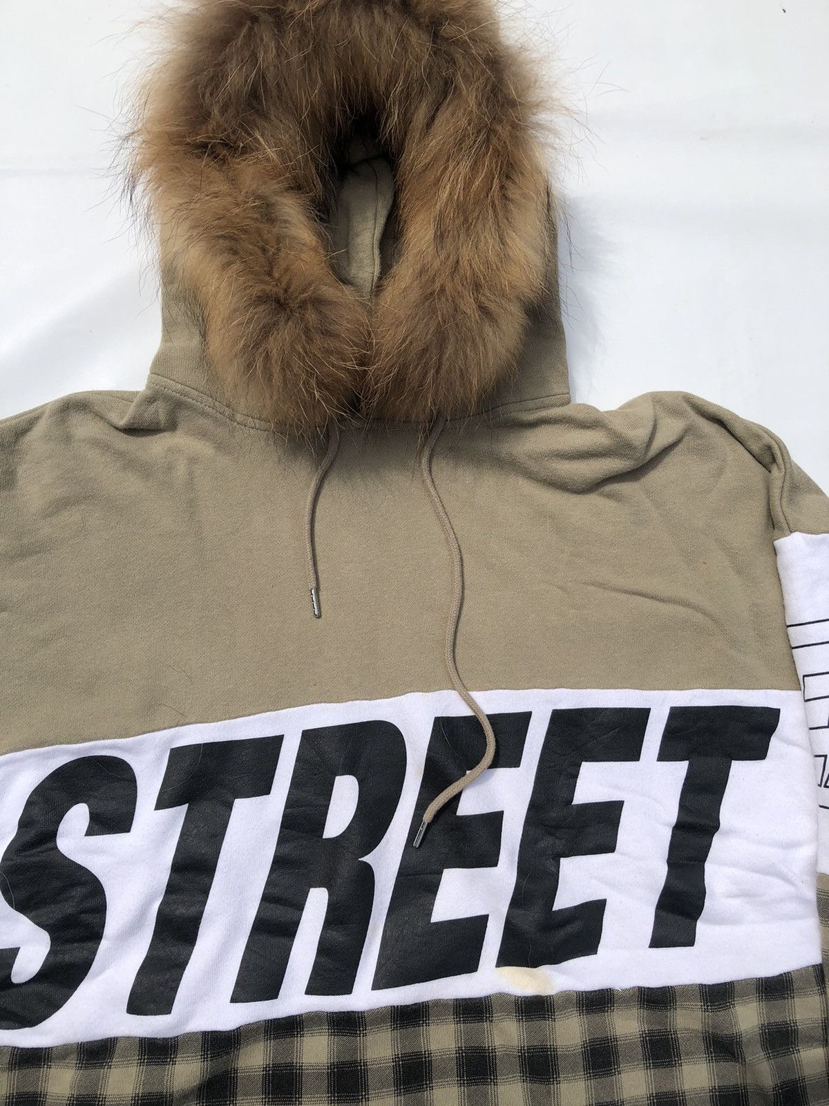 If Six Was Nine × Japanese Brand × Le Grande Bleu (L.G.B.) Japan Faux Fur Hoodie Ifsixwasnine LGB Style Size US L / EU 52-54 / 3 - 5 Thumbnail