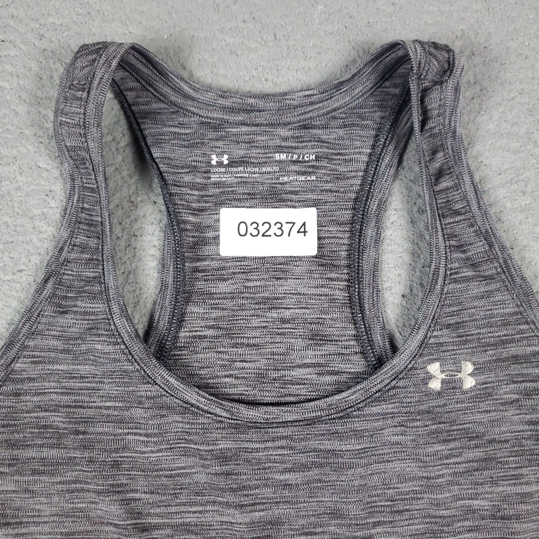 Under Armour Under Armour Tank Top Womens Small Gray Activewear Running Sleeveless Size S / US 4 / IT 40 - 3 Thumbnail