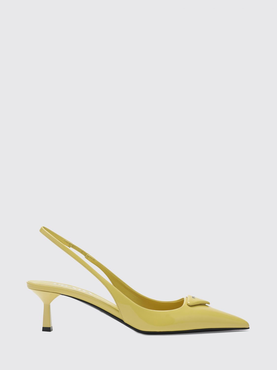 Prada Prada Pump Woman Yellow Size US 7.5 / IT 37.5 - 1 Preview