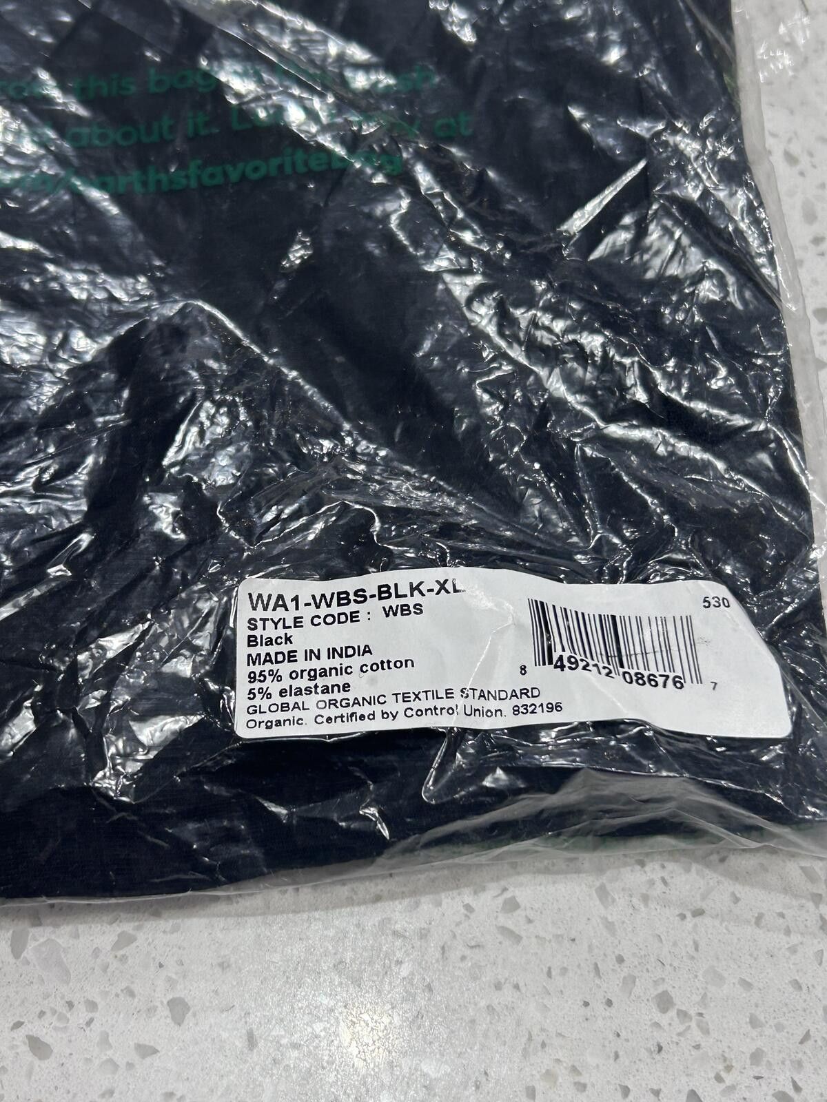 Other New! Pact Black XL Organic Women’s Underwear Size ONE SIZE - 2 Thumbnail