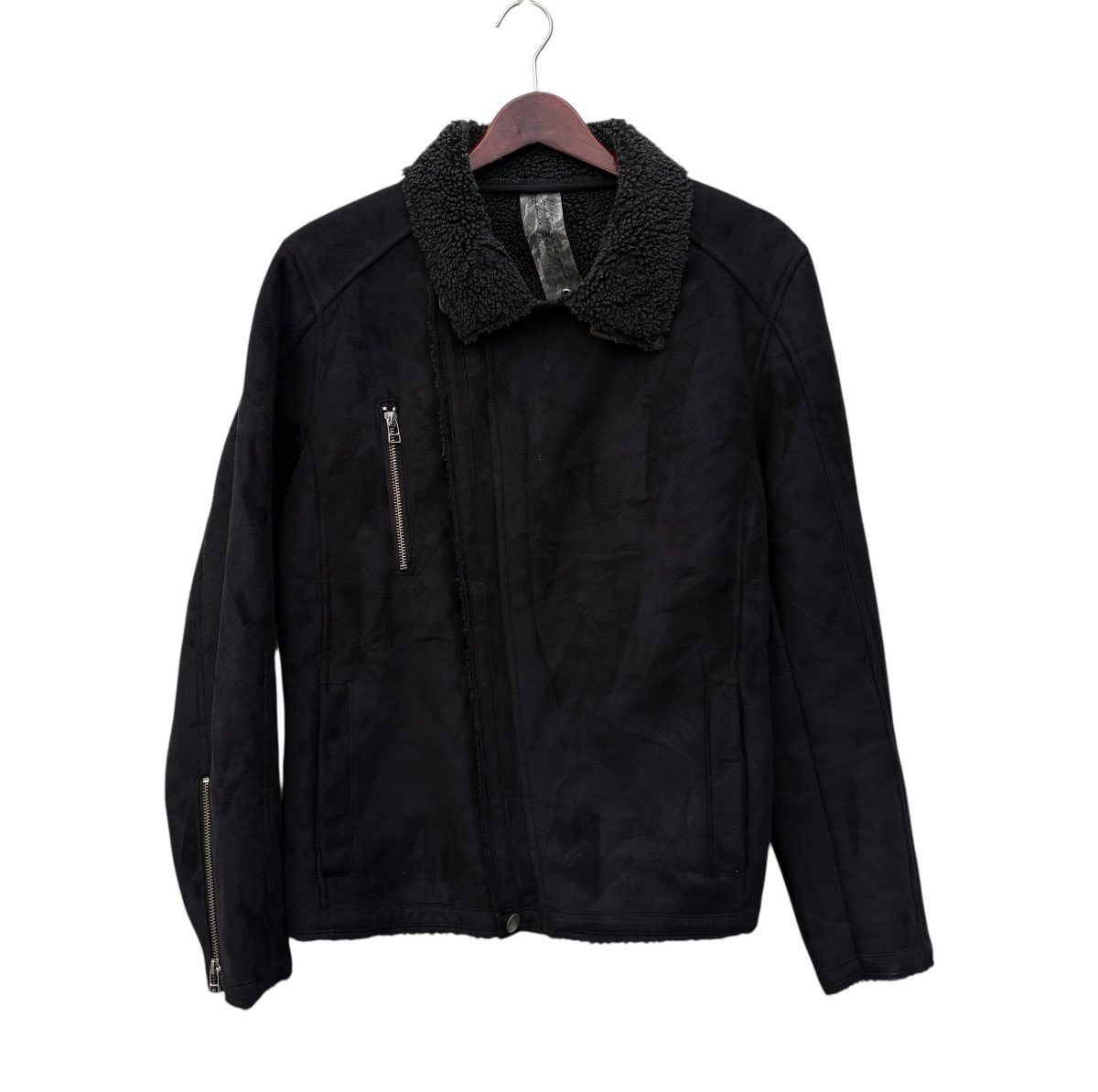 Journal Standard Journal Standard Double Collar Sherpa Lining Biker Jacket Size US S / EU 44-46 / 1 - 3 Thumbnail