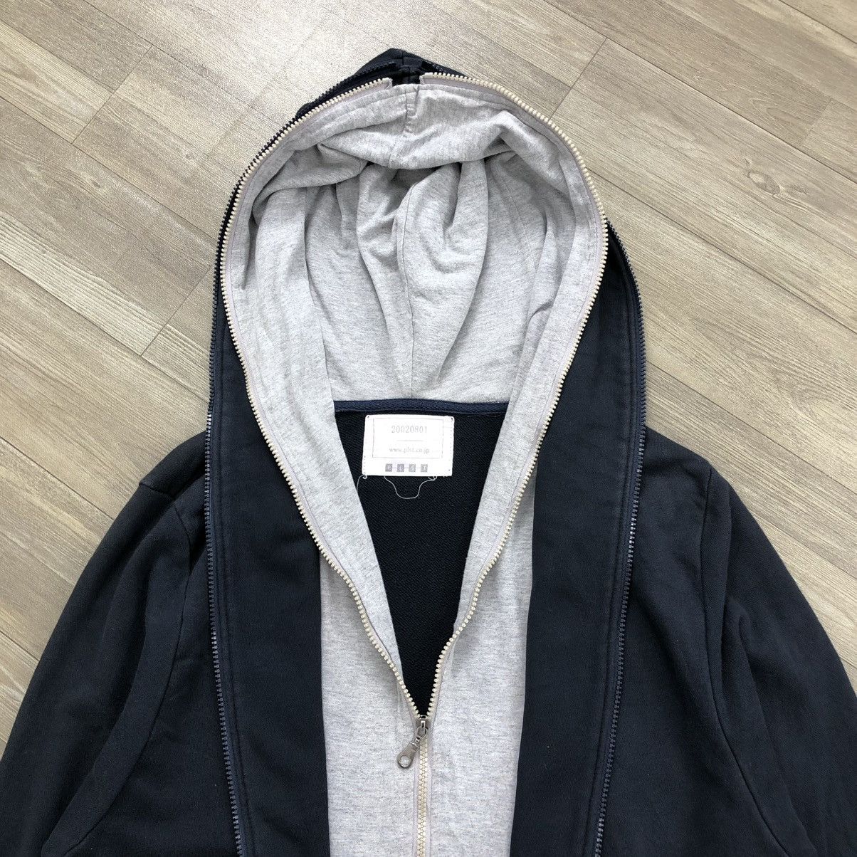 Issey Miyake 2000s Issey Miyake PLST Full Double Zipper Jacket Lgb Style Size US M / EU 48-50 / 2 - 7 Thumbnail
