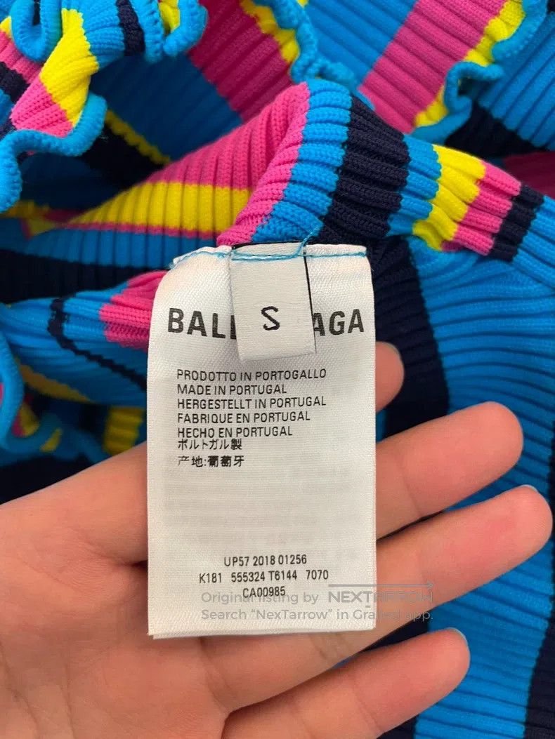 Balenciaga Balenciaga Rainbow Knitted Underwear Size S / US 4 / IT 40 - 4 Thumbnail