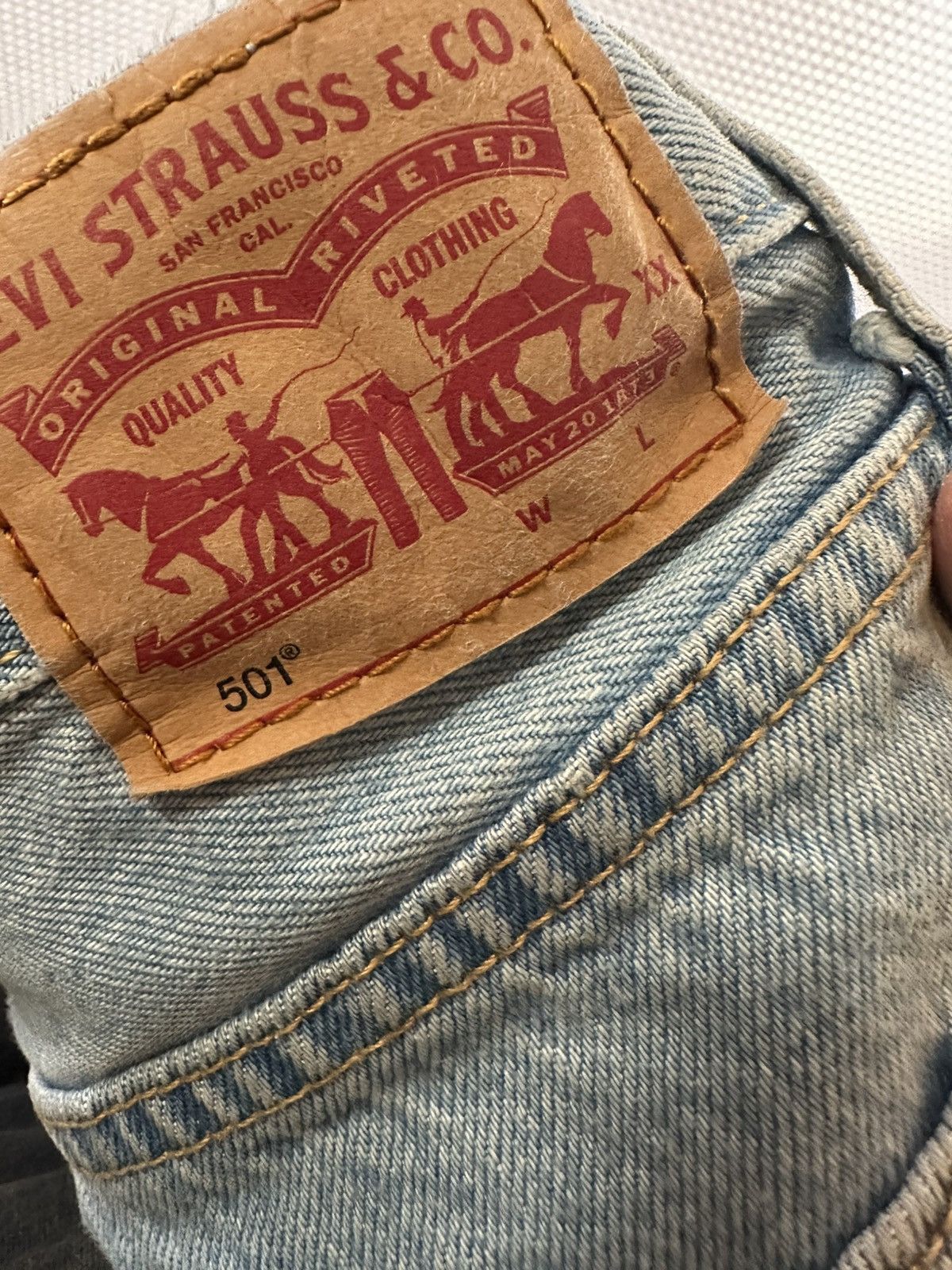 Levi's Levi's 501 Original Chaps jeans Size US 32 / EU 48 - 7 Thumbnail