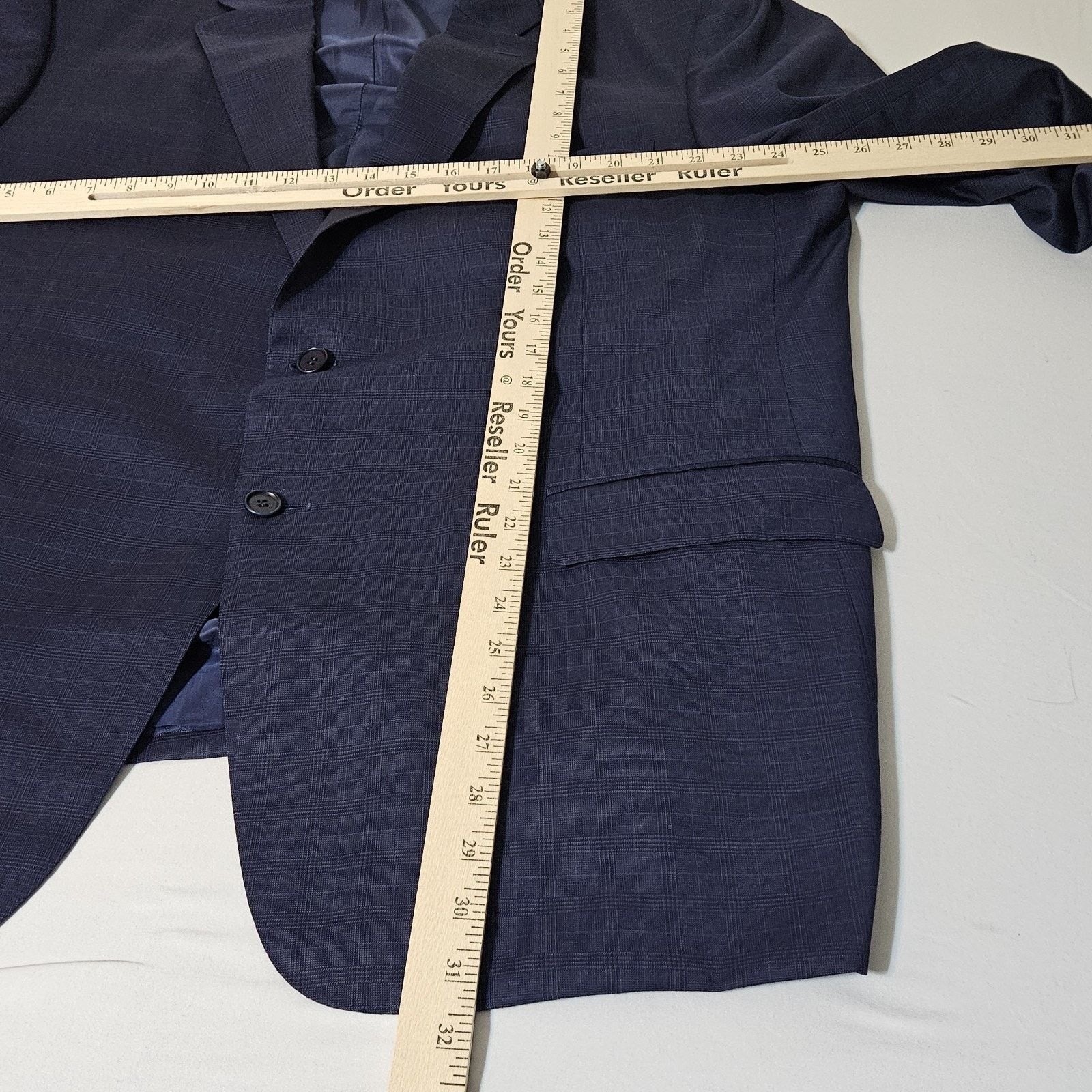 Canali Canali Blazer Men’s 50 Wool Made In Italy Sport Coat Blue Size 50R - 6 Thumbnail