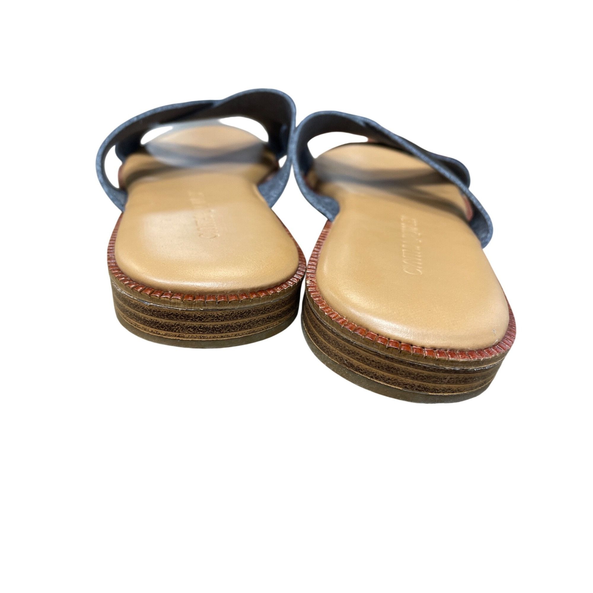 Cynthia Rowley Cynthia Rowley wms black peep open slip pon sandals sz 9.5 S Size US 9.5 / IT 39.5 - 9 Thumbnail