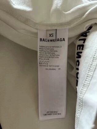 Balenciaga Balenciaga Qixi Love Embroidery Small logo Short Sleeve T Size US XS / EU 42 / 0 - 4 Thumbnail
