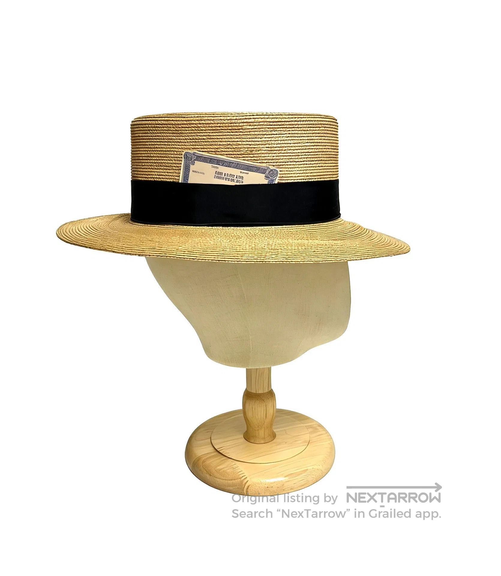 THE H.W.DOG&CO. h.w dog&co Boater Hat. Size ONE SIZE - 2 Thumbnail