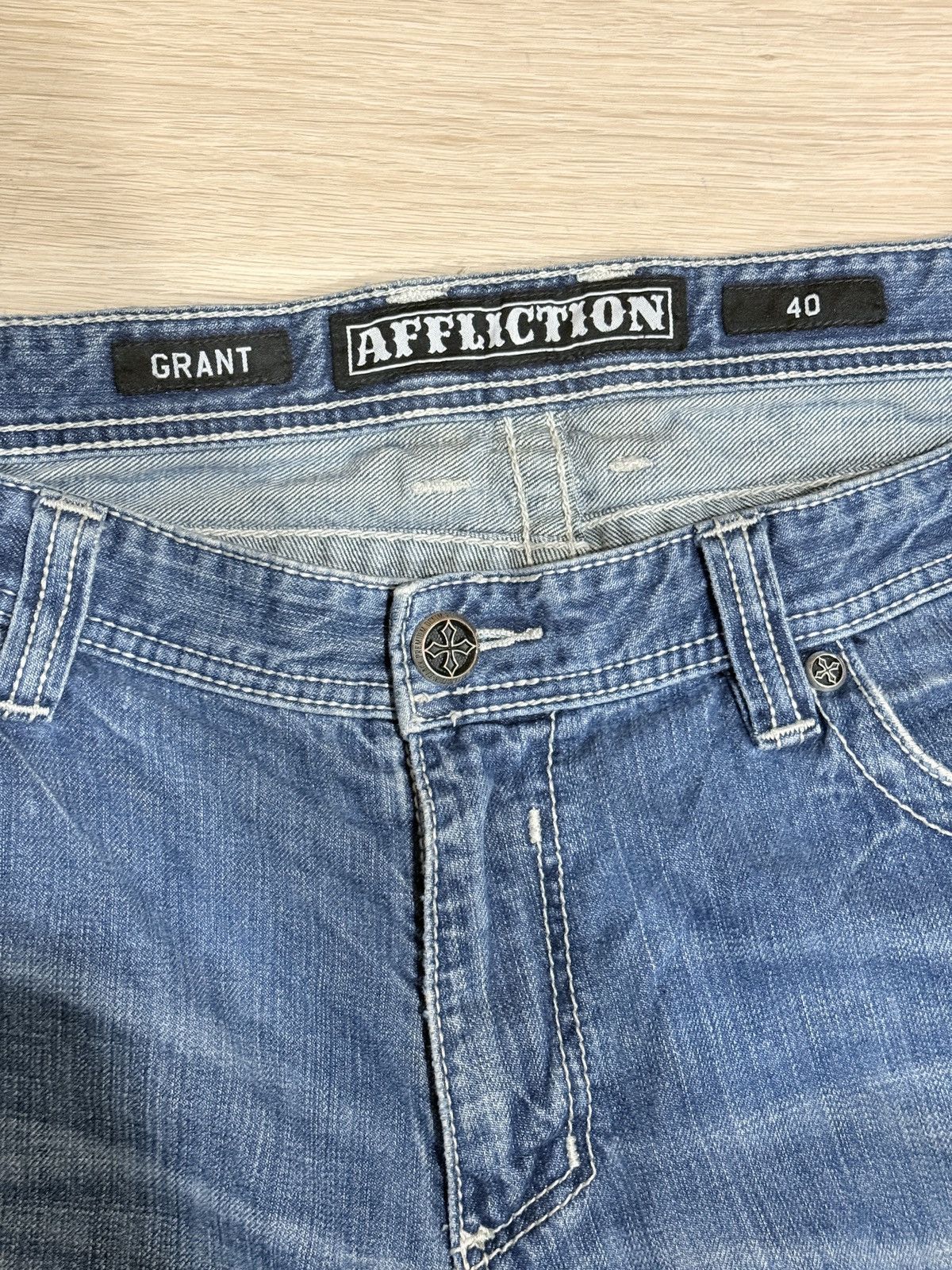 Affliction AFFLICTION Y2K JEANSS Size US 40 / EU 56 - 3 Thumbnail