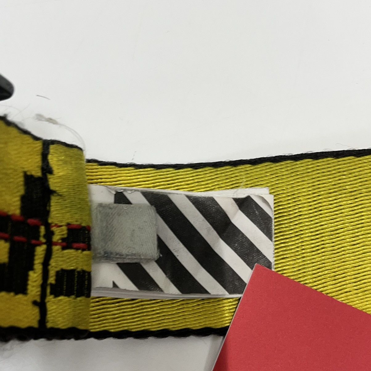 Off-White Off-White Industrial Belt Yellow/Black Size ONE SIZE - 5 Thumbnail