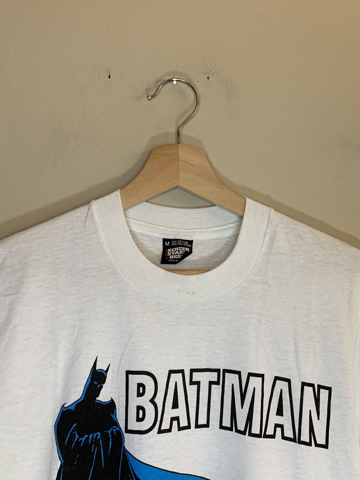Vintage *RARE* Vintage 80’s Batman DC Comics Single Stitch T-Shirt M Size US M / EU 48-50 / 2 - 6 Thumbnail