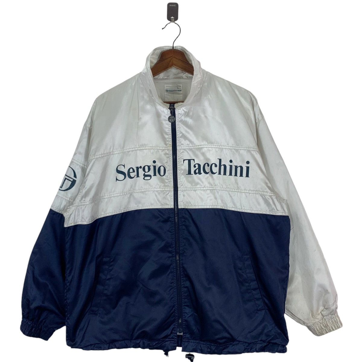 Sergio Tacchini VINTAGE SERGIO TACCHINI SPORTSWEAR LIGHT ZIPPER JACKET Size US L / EU 52-54 / 3 - 1 Thumbnail