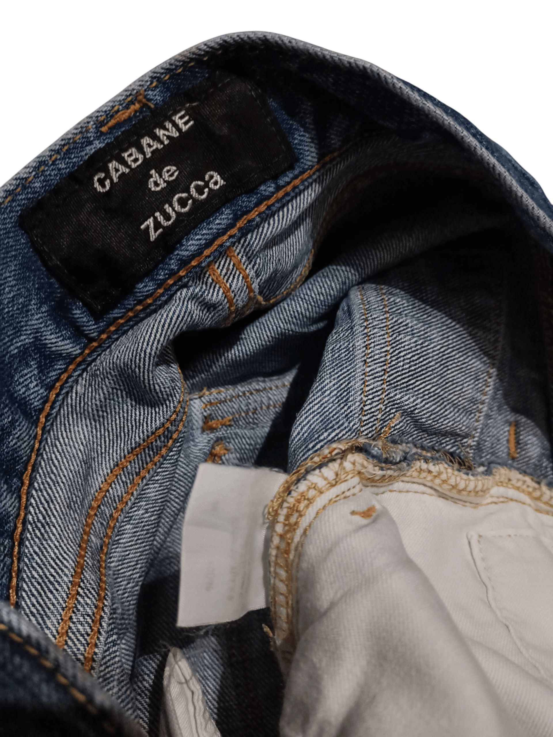 CABANE de ZUCCa CABANE DE ZUCCA x JAPAN DESIGNER x SELVAGE DENIM Size US 30 / EU 46 - 8 Thumbnail