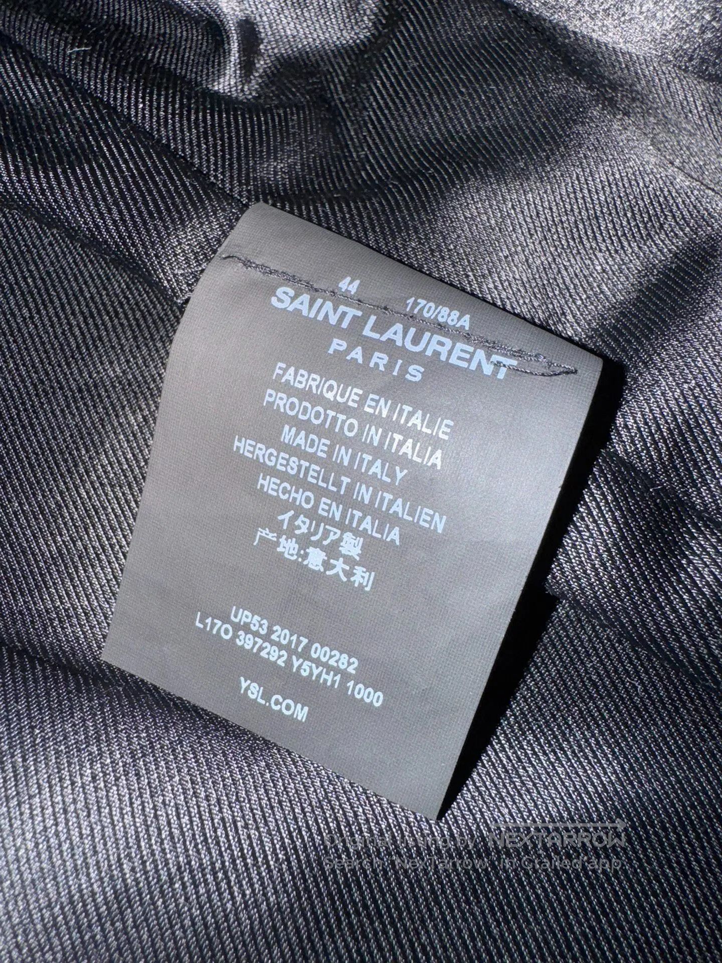 Saint Laurent Paris Saint Laurent Paris Leather Jacket| Size US S / EU 44-46 / 1 - 8 Thumbnail