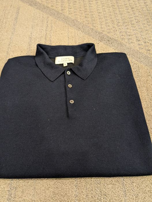 Studio Nicholson Studio Nicholson Luro Knitted Polo | Grailed